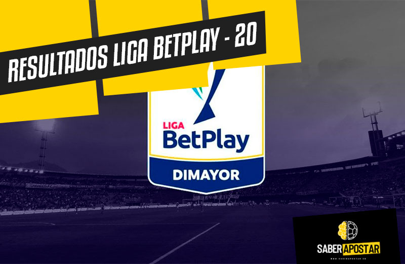 Resultados Liga BetPlay Colombia Jornada 20